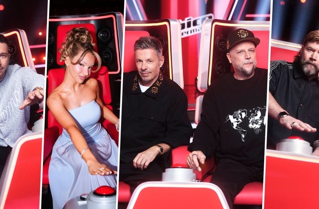 An die Buzzer! Nico Santos, Shirin David, Smudo & Michi Beck und Rea Garvey starten heute in die neue Staffel "The Voice of Germany"