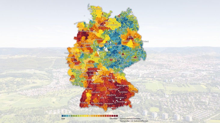 Wohnwetterkarte von BPD und bulwiengesa zeigt: Die Bautätigkeit in Deutschland ist falsch verteilt