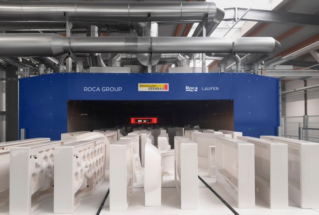 Le groupe Roca met en service le premier four tunnel électrique au monde sans émissions de CO2 destiné à la fabrication de céramique sanitaire