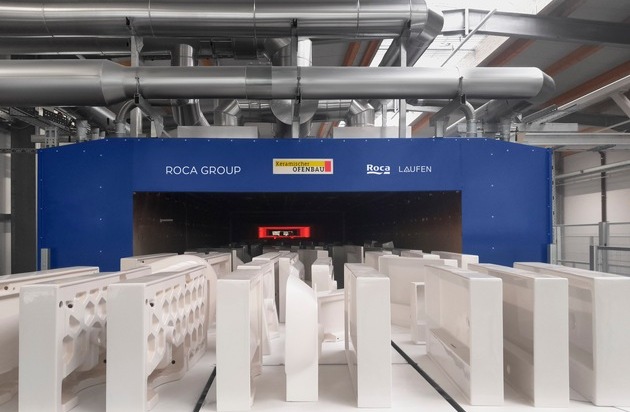 Keramik Laufen AG: Le groupe Roca met en service le premier four tunnel électrique au monde sans émissions de CO2 destiné à la fabrication de céramique sanitaire