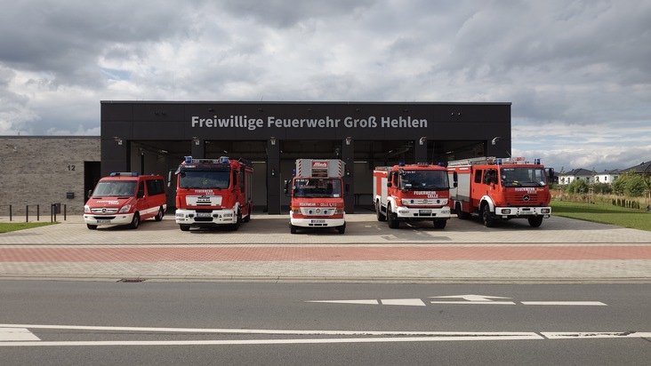 FW Celle: 90 Jahre Feuerwehr Groß Hehlen - Tag der offenen Tür für die ganze Familie und Besichtigung des neuen Feuerwehrhauses!