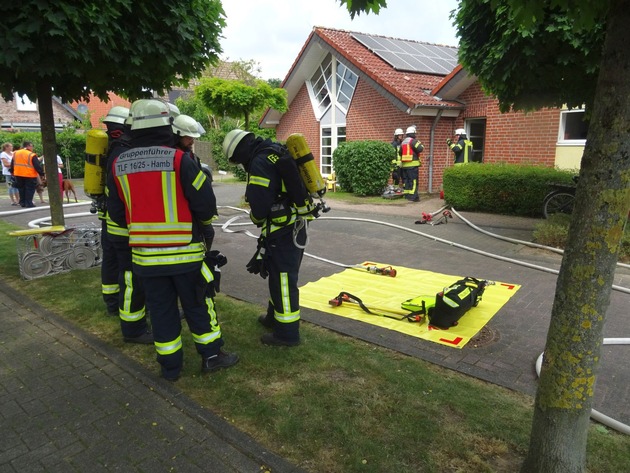 FW Sonsbeck: Brand in Kindertagesstätte - Alle Kinder und Erwachsenen unverletzt