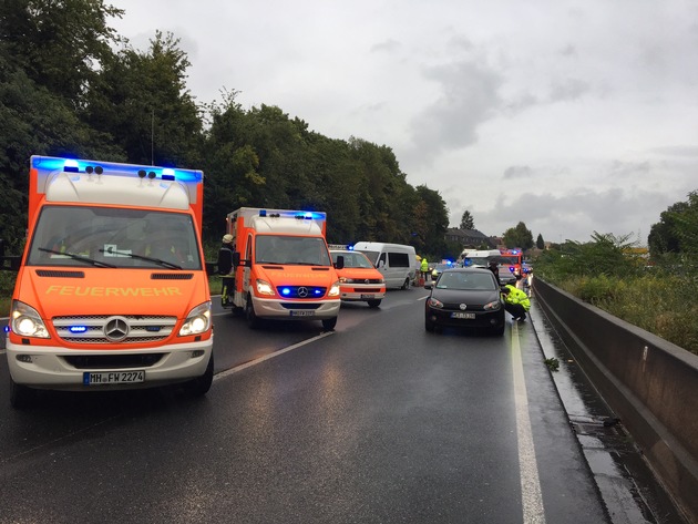 FW-MH: Mehrere parallele Feuerwehreinsätze am Abend des 08.09.2017