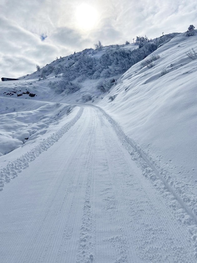 Erster Schnee am Pizol