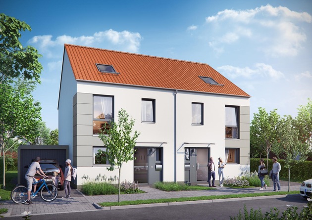 Im Neubaugebiet G&uuml;mmer-West geht es voran