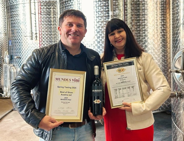 Weingut Keringer triumphiert bei Mundus vini &amp; Berliner Wein Trophy 2025