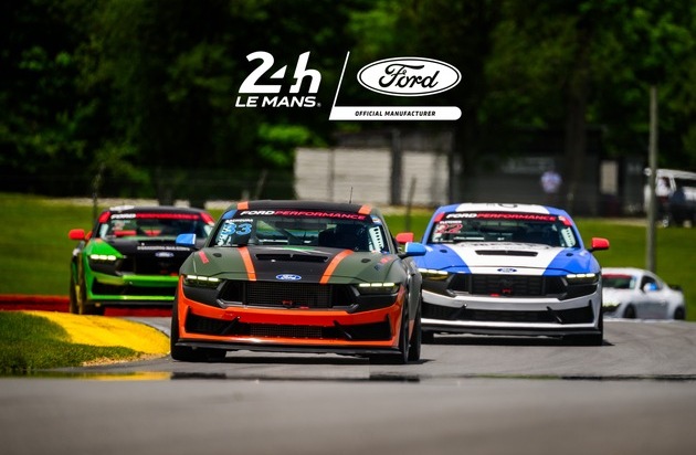 Ford-Werke GmbH: Ford setzt mit dem Mustang GT3 bei den 24 Stunden von Le Mans die lange Motorsport-Tradition der Marke fort
