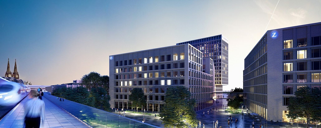 Zurich unterzeichnet Mietvertrag für Neubau in Köln-Deutz