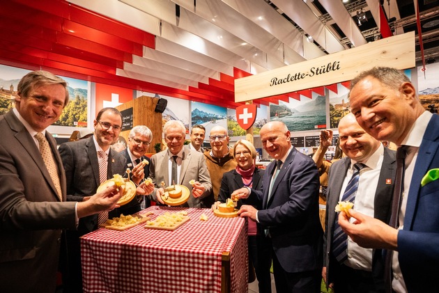 100 Jahre Gr&uuml;ne Woche Berlin &ndash; Die Schweiz setzt auf Herkunft, Qualit&auml;t und Erlebnis Bern / Berlin