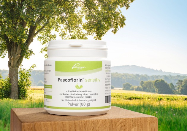 Neu bei Pascoe: Nahrungsergänzungsmittel Pascoflorin® sensitiv