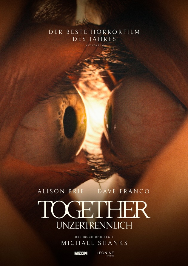 Neuer Trailer und Starttermin zu TOGETHER - UNZERTRENNLICH / Ab 31. Juli 2025 im Kino!