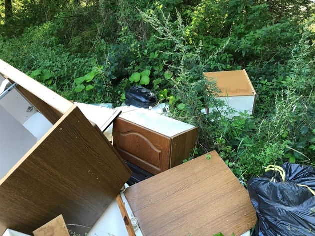 POL-PDMY: Illegale Müllablagerung festgestellt