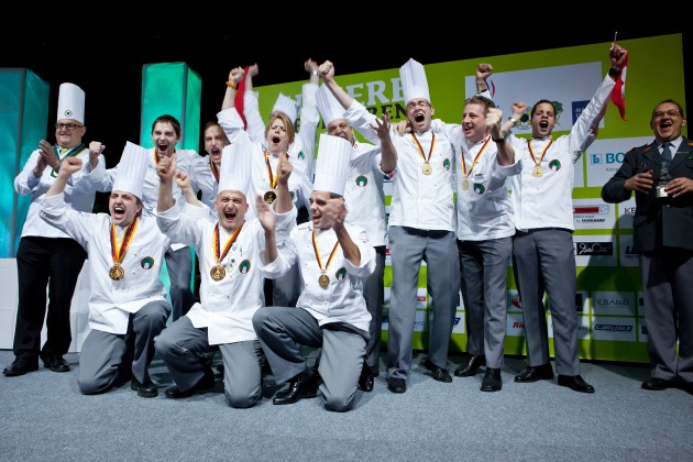 Armee-Kochteam verteidigt den Olympiasieg - Junioren sind 3.