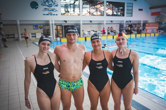 Rettungsschwimmerinnen der DLRG Nieder-Olm/Wörrstadt sind Junioren-Europameisterinnen