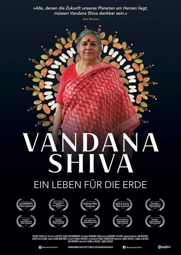 Zum 70. Geburtstag von Vandana Shiva: Autobiographie TERRA VIVA und Kinofilm