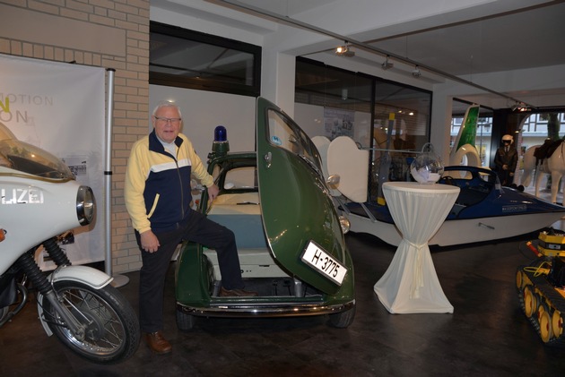 POL-AK NI: Der Gewinner der Spritztour mit der Polizei-Isetta vom Polizeimuseum Niedersachsen steht fest