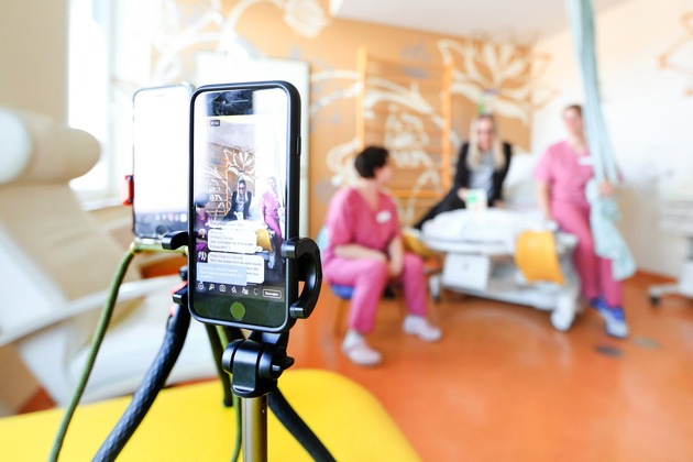 Digitale Kreißsaalführung mit Special zum Thema Bluthochdruck in der Schwangerschaft