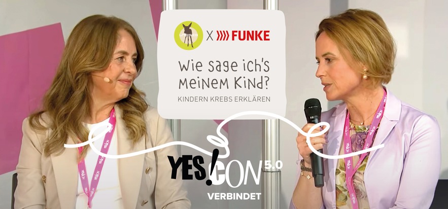 Lässig GmbH: LÄSSIG x FUNKE auf der YES!CON 5.0/ Panel: Kindern Krebs erklären