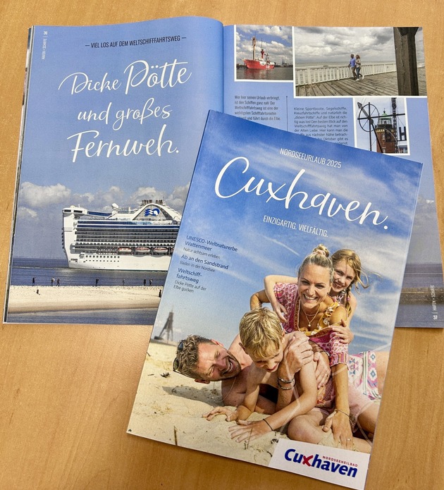 Urlaubsmagazin der Nordseeheilbad Cuxhaven GmbH erneut ausgezeichnet