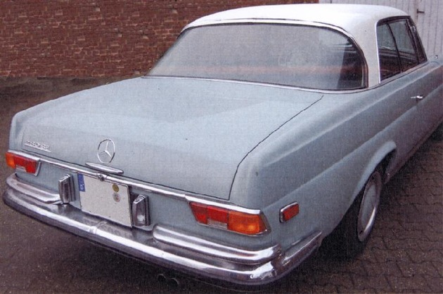 POL-REK: Oldtimer-Mercedes gestohlen - Bergheim