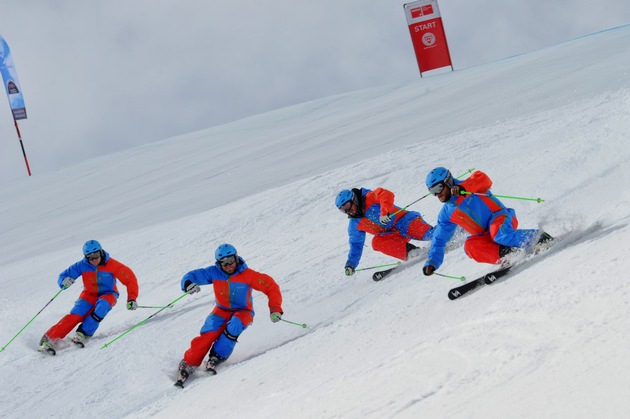 Frühlings-Schneefest und Formations-EM / Rapper CRO und grosse Skilegenden im Samnauner Spätwinter