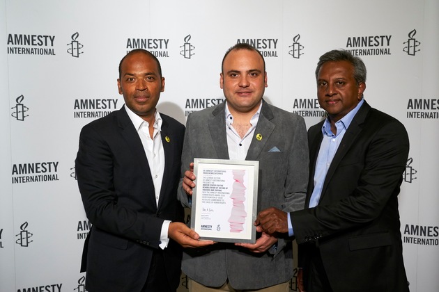 Einsatz gegen Folter: Amnesty International verleiht Menschenrechtspreis 2018 an Nadeem-Zentrum aus Ägypten / Festakt in der Volksbühne Berlin am Montagabend