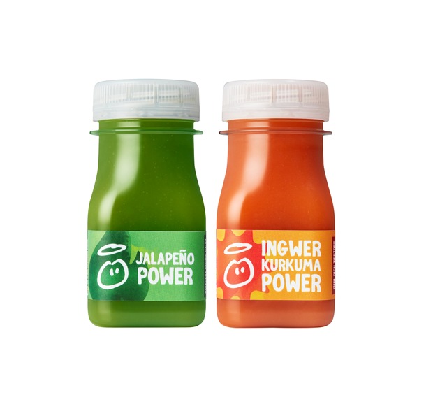 innocent Vitamin-Drinks für Deutschland / Neue innocent Helden: Power Shots und farbenfrohe Smoothie Plus
