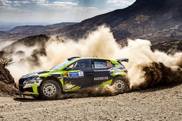 Rallye Chile: heißer Kampf um den WRC2-Titel – Škoda Fahrer Gus Greensmith in Südamerika unter Zugzwang