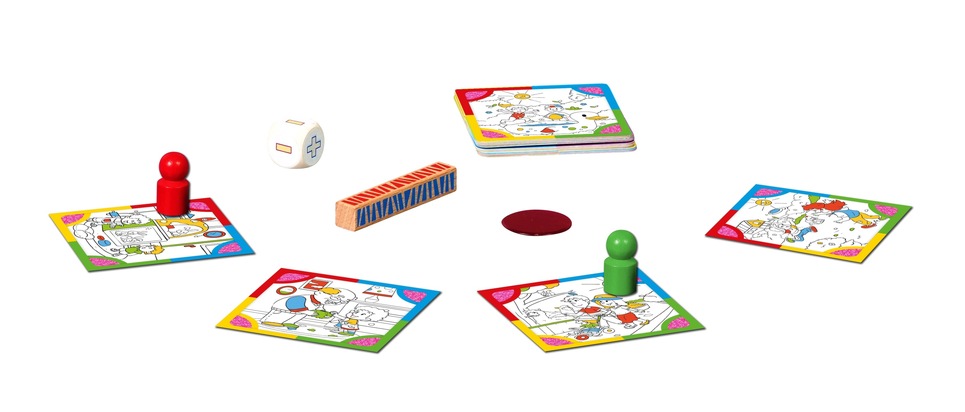 Color Chaos: Adleraugen gesucht - Schnelles Reaktionsspiel für wache Kids von Piatnik