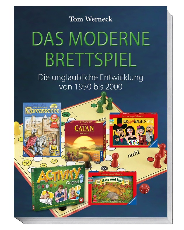 Tom Wernecks Buch über 50 Jahre &quot;Das moderne Brettspiel&quot; erschienen bei Piatnik