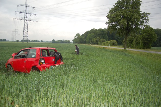 POL-STH: 19-jähriger bei Verkehrsunfall verletzt