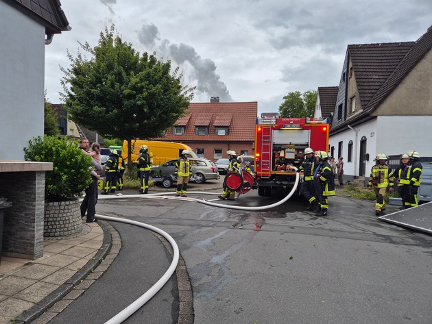 FW Datteln: Wohnungsbrand