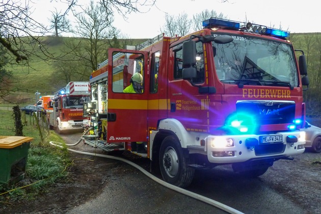 FW-Heiligenhaus: Küchenbrand am Angerweg (Meldung 9/2018)