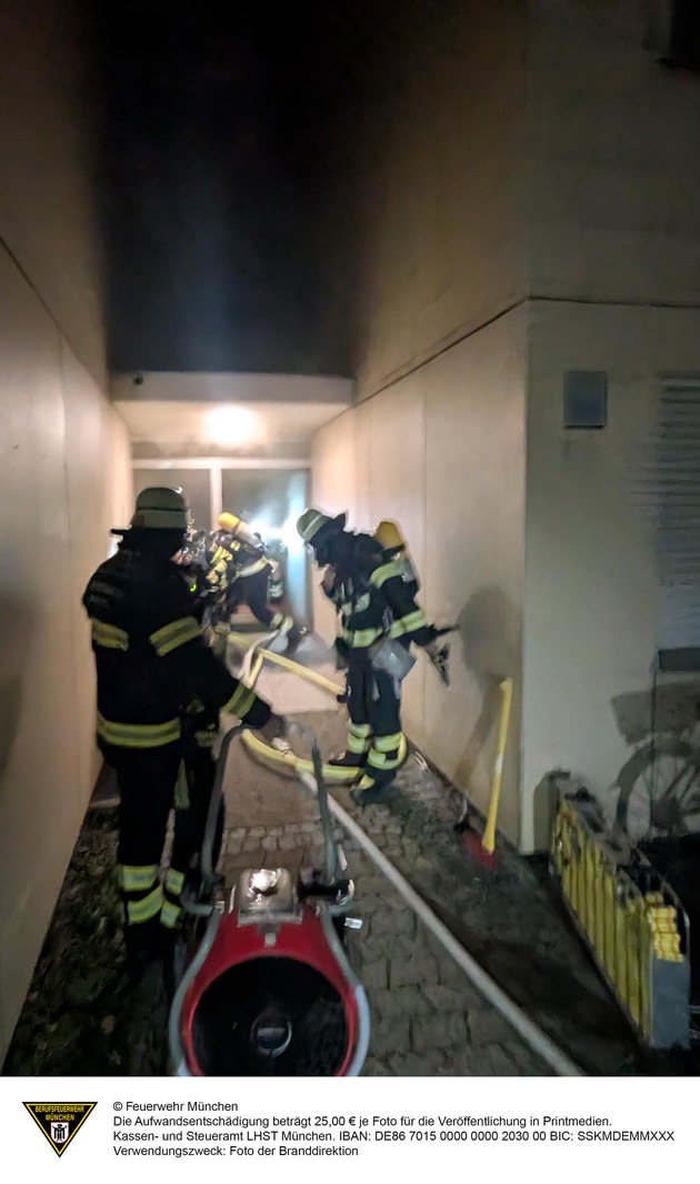 FW-M: Mehrerer Brandeinsätze in der Nacht (Stadtgebiet)