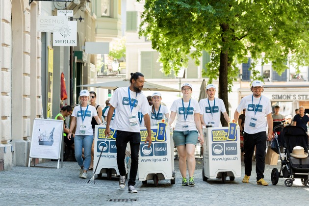 Medienmitteilung: «Sensibilisierungs-Tour gegen Littering: Startschuss fällt in Zürich»