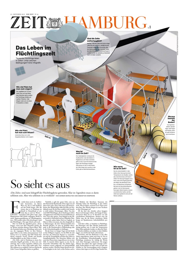 Von Flüchtlingszelten und Bundestagsrebellen: Die Gewinner des dpa-infografik award 2016 (FOTO)