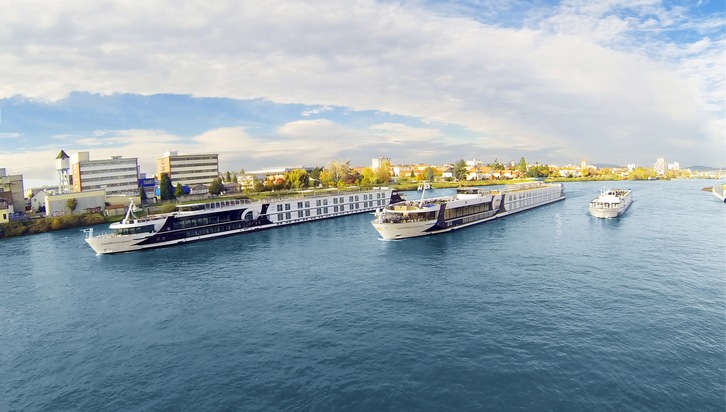 Excellence - Reisebüro Mittelthurgau: Hereinspaziert! Am Basler Rheinhafen gibt es vier Flussschiffe zu entdecken