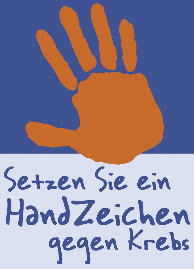 &quot;Setzen Sie ein Handzeichen gegen Krebs!&quot; - Informationskampagne ist mit großem Erfolg angelaufen