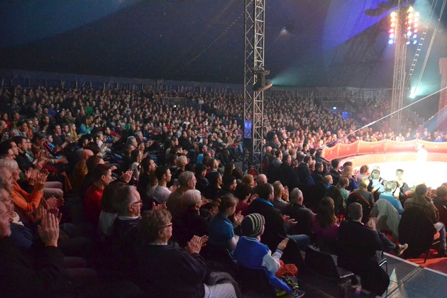 Aktionsbündnis &quot;Tiere gehören zum Circus&quot;: Riesenandrang bei den Weihnachtszirkussen