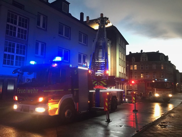 FW-GE: Sturmtief Frederike beschäftigt die Feuerwehr bis in die Abendstunden