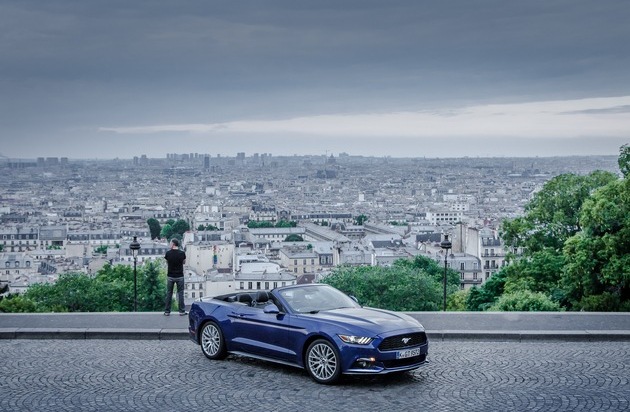 Ford-Werke GmbH: Interaktives 360°-Video: Mit dem Ford Mustang GT durch Paris