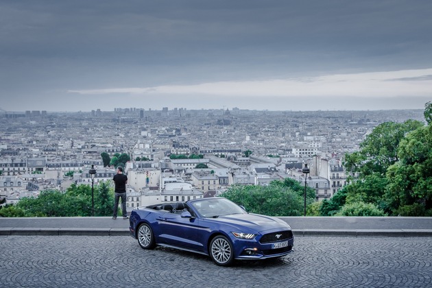 Interaktives 360°-Video: Mit dem Ford Mustang GT durch Paris