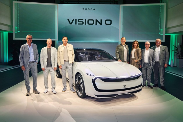 Weltpremiere der Škoda Vision O: Pressematerialien und Highlights