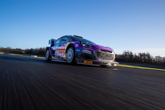 M-Sport Ford setzt für die Rallye Monte Carlo auf den neuen Puma Hybrid Rally1 und Rekordweltmeister Sébastien Loeb
