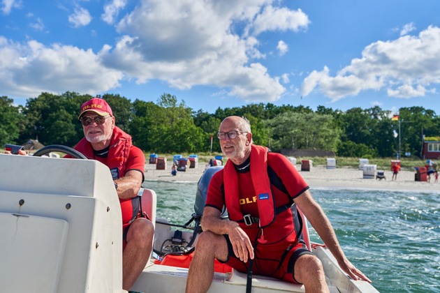 Aus dem Bürostuhl an den Strand: Rettungsschwimmer statt Ruhestand