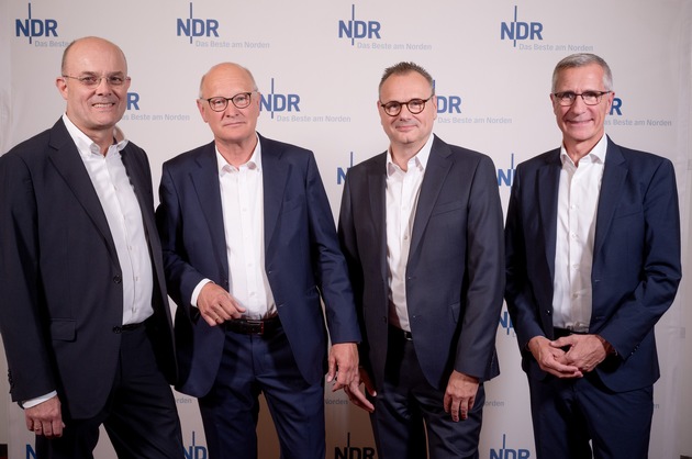Staffelübergabe: NDR Rundfunkrat, NDR Verwaltungsrat und NDR verabschieden Joachim Knuth und begrüßen Hendrik Lünenborg