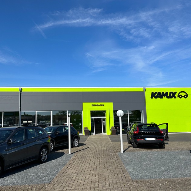Finnischer Gebrauchtwagenhändler expandiert nach NRW - Kamux eröffnet Filiale auf der Automeile in Düren