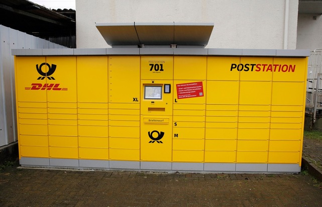 PM: Deutsche Post DHL baut Netz auf 1.000 Poststationen aus -  24/7-Verfügbarkeit postalischer Services in der Stadt und auf dem Land