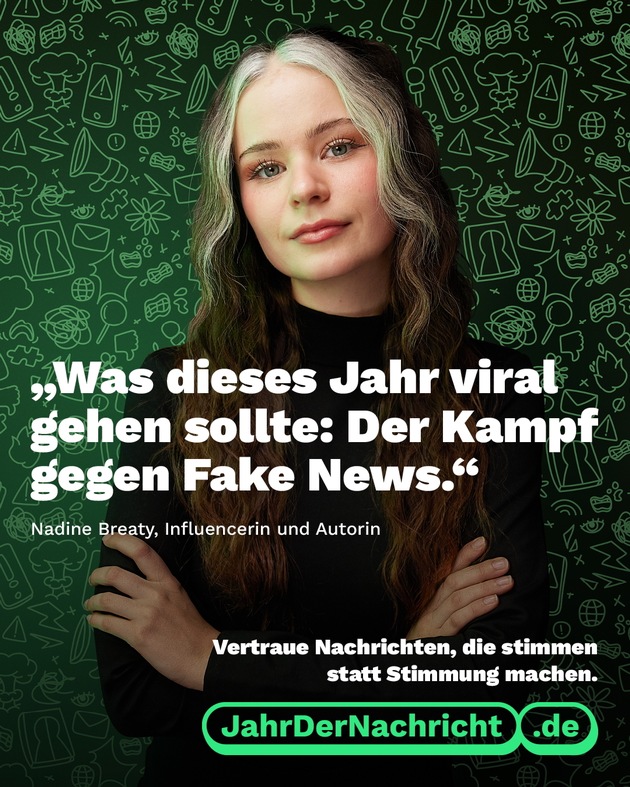 &quot;Vertraue Nachrichten, die stimmen statt Stimmung machen&quot; - #UseTheNews startet Kommunikationskampagne gegen Desinformation