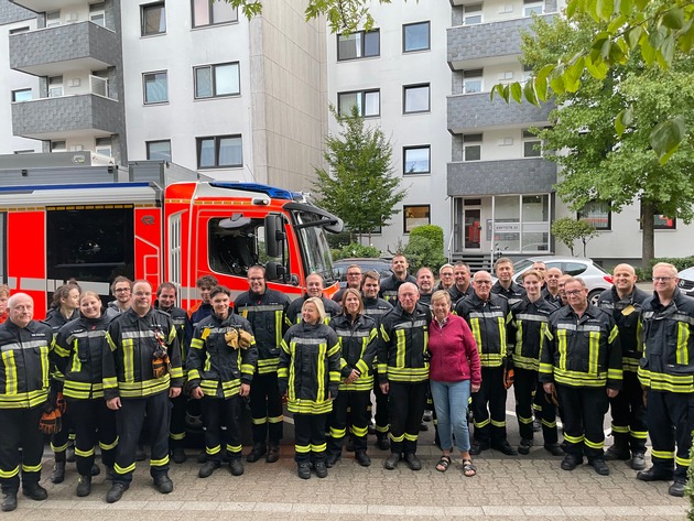 FW-NE: Letzter Dienstabend von Norbert Sinthern
